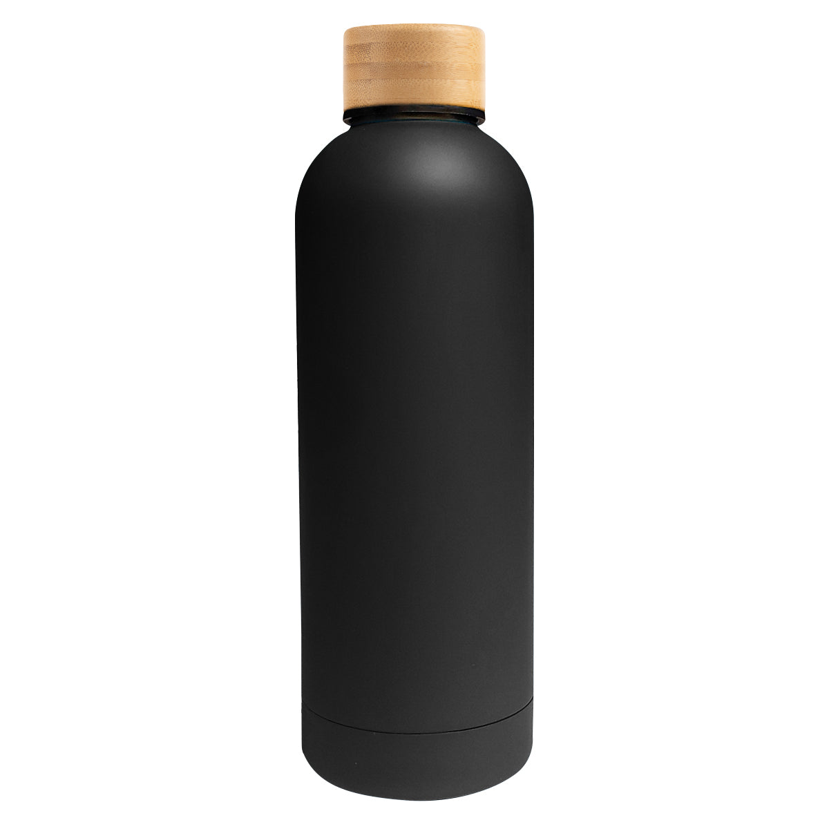 17 oz. Stainless Steel Bottle with Bamboo Lid