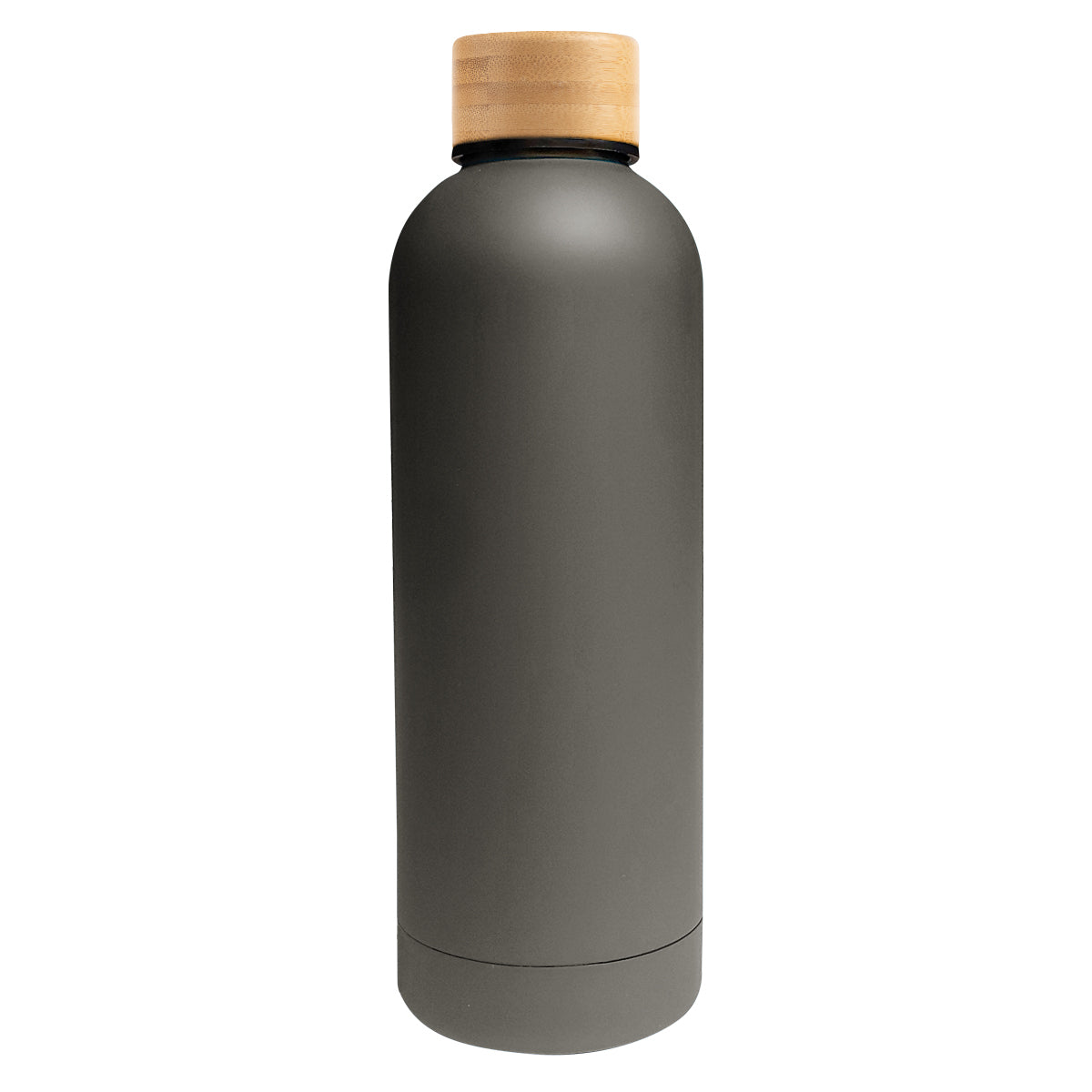 17 oz. Stainless Steel Bottle with Bamboo Lid