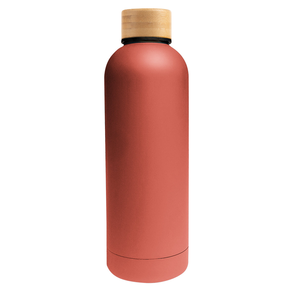 17 oz. Stainless Steel Bottle with Bamboo Lid